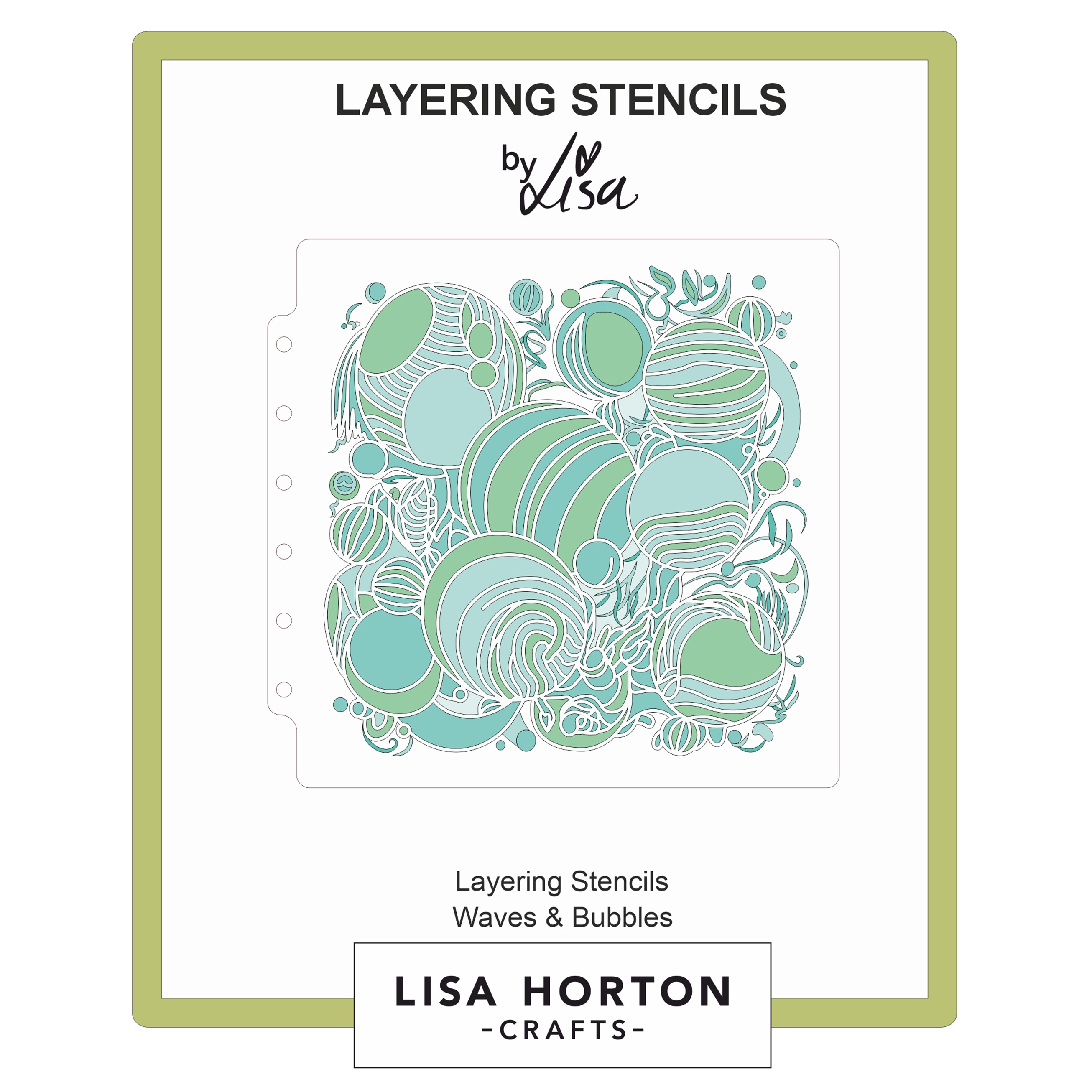 Lisa Horton Crafts Layering Stencils 6