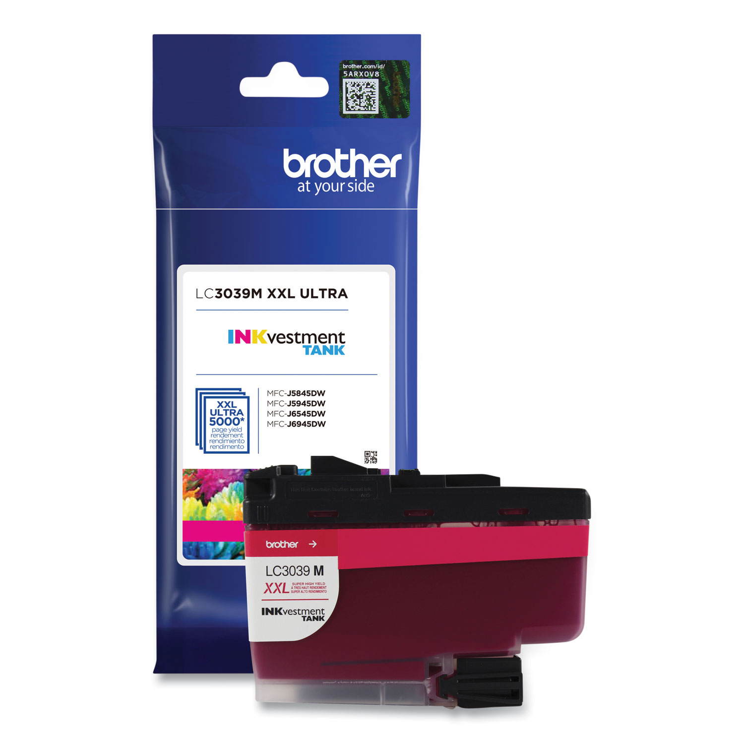 Brother LC3039M INKvestment Ultra High-Yield Ink, 5000 Page-Yield, Magenta