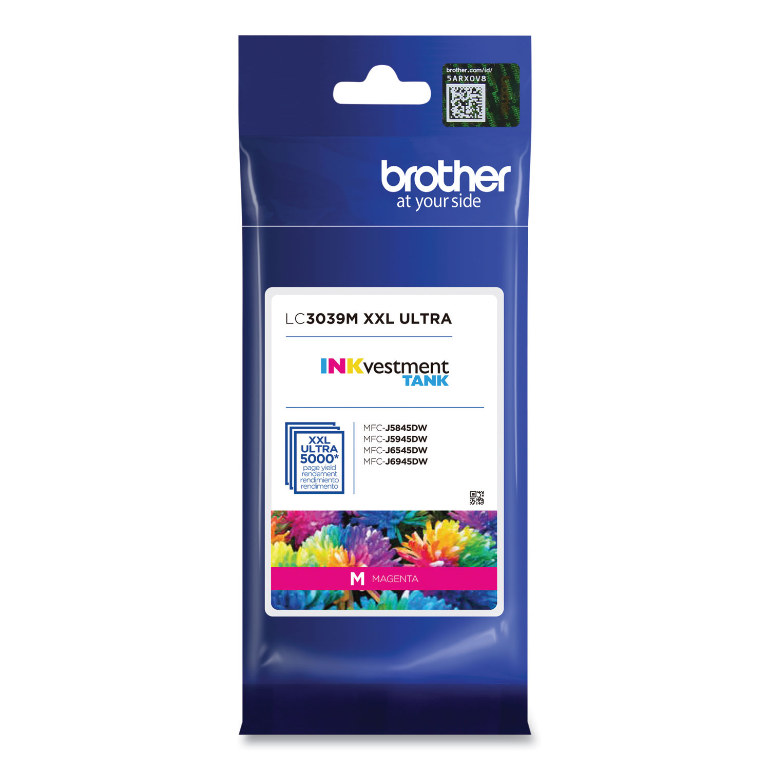 Brother LC3039M INKvestment Ultra High-Yield Ink, 5000 Page-Yield, Magenta