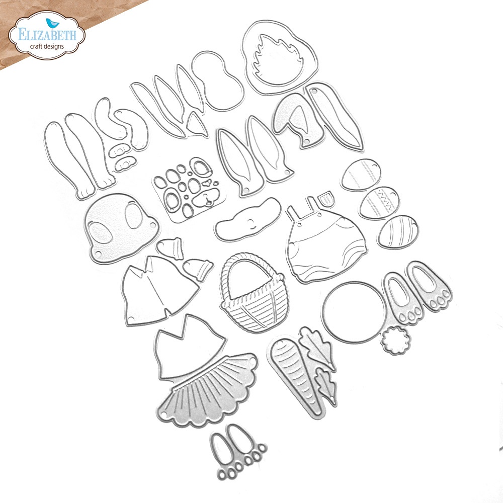 Elizabeth Craft Metal Die-Bunny