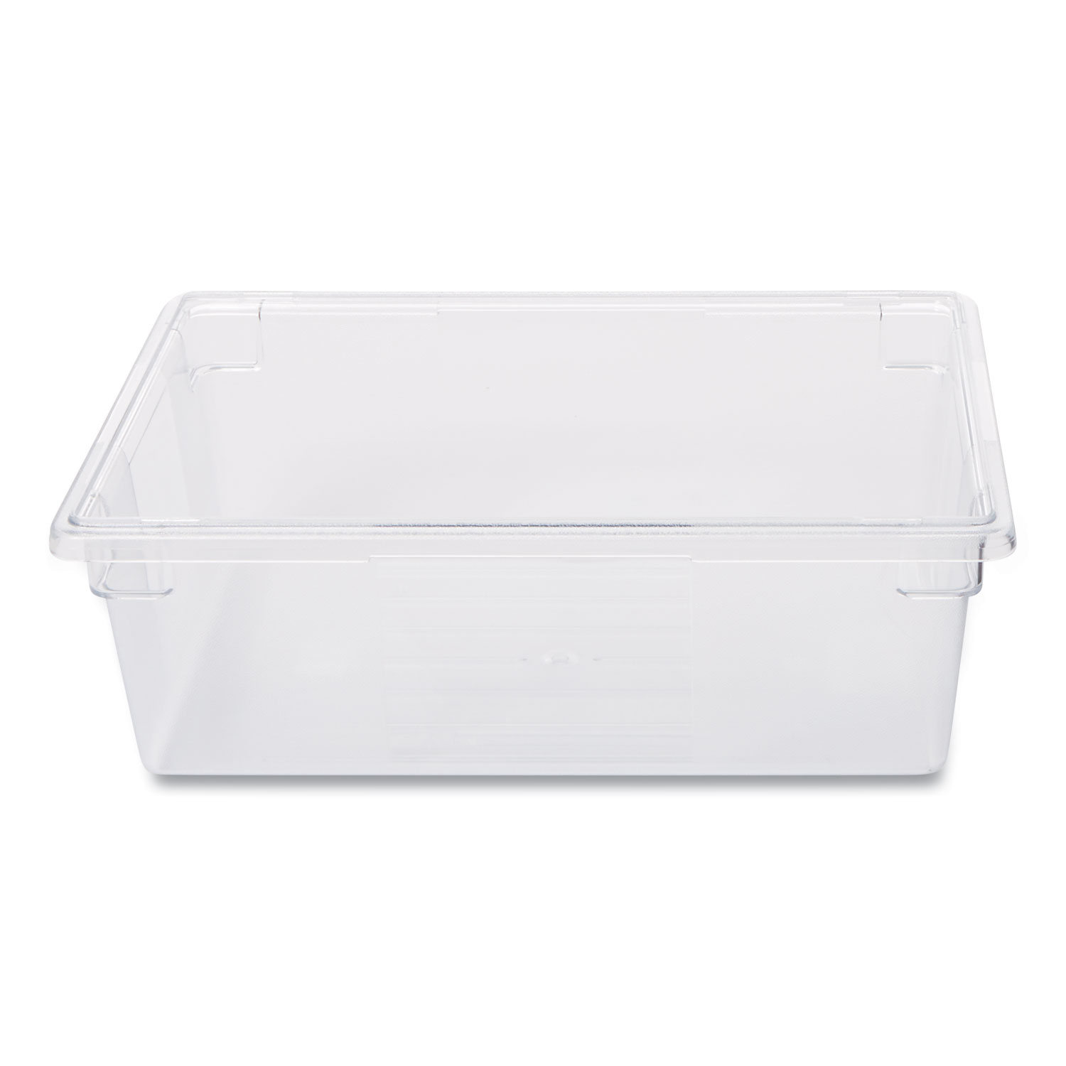Rubbermaid® Commercial Food/Tote Boxes, 12 1/2gal, 26w x 18d x 9h, Clear