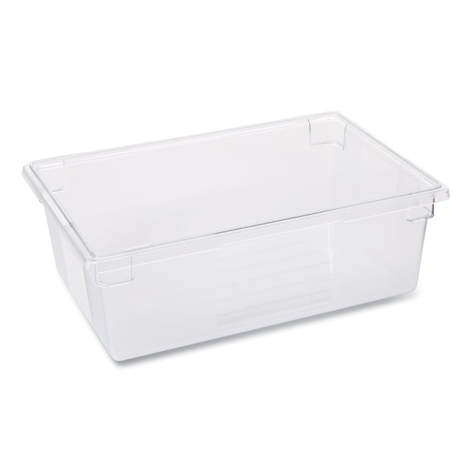 Rubbermaid® Commercial Food/Tote Boxes, 12 1/2gal, 26w x 18d x 9h, Clear