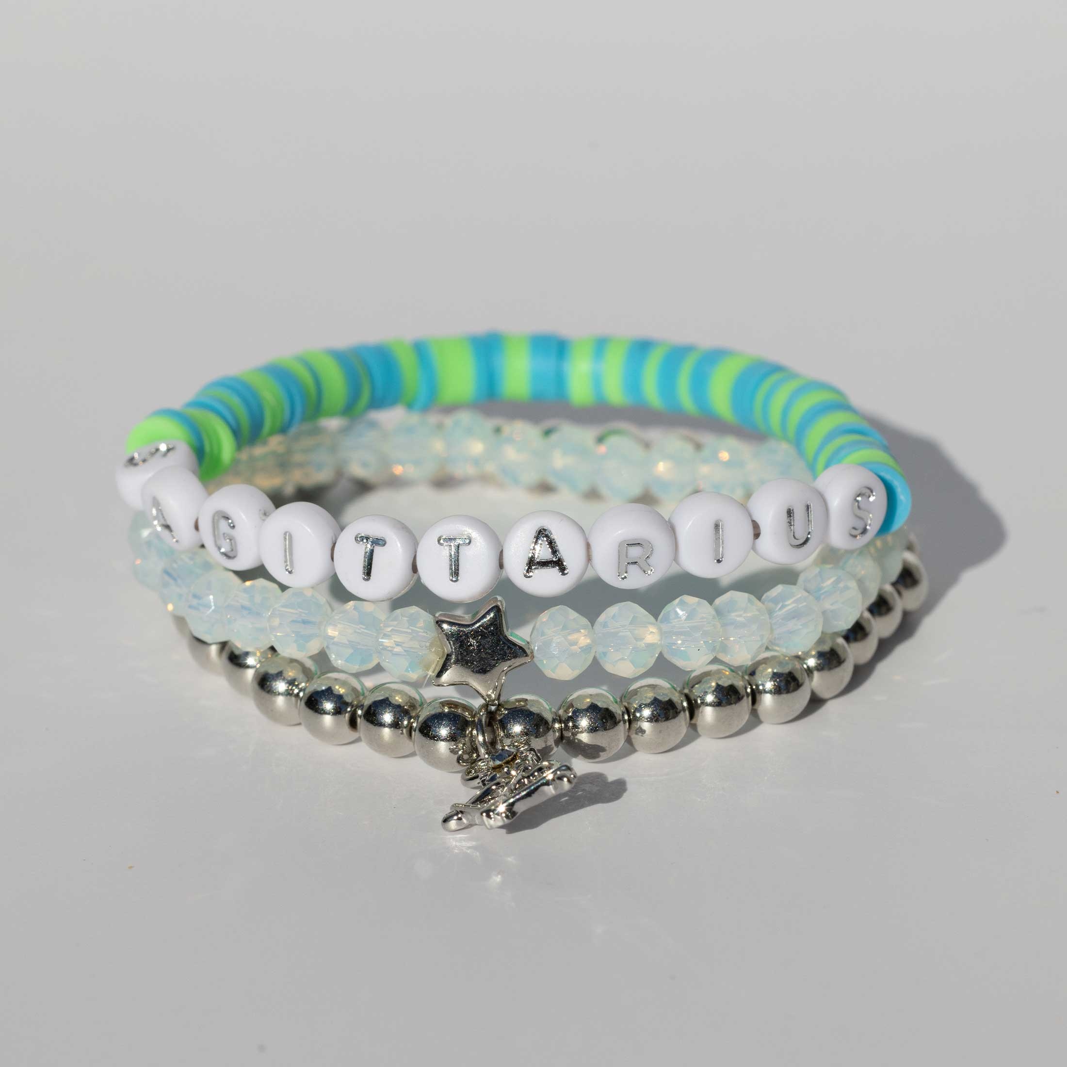 Jewelry Made By Me Zodiac Bracelet Kit-Sagittarius