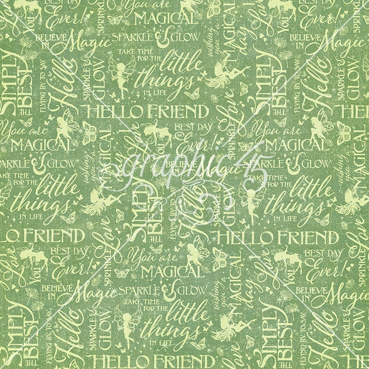 Fairy Boutique Double-Sided Cardstock 12