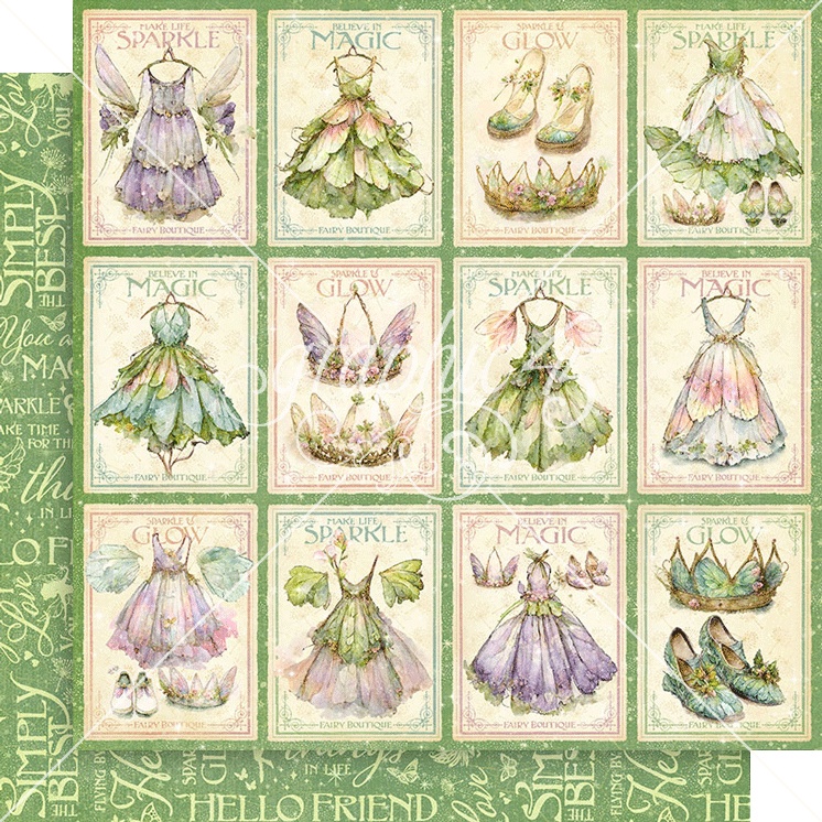 Fairy Boutique Double-Sided Cardstock 12