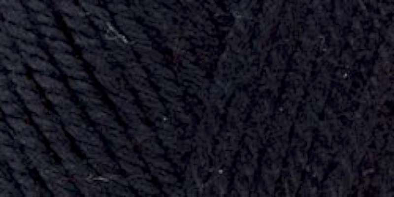 Red Heart Soft Yarn Black