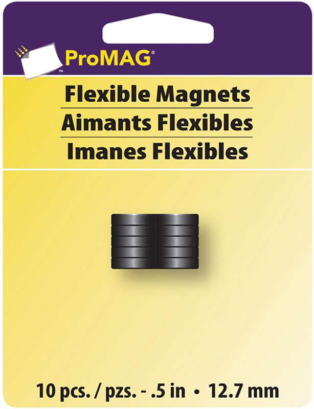 ProMag Flexible Round Magnets .5