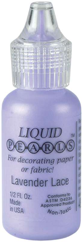 Liquid Pearls Dimensional Pearlescent Paint .5oz Lavender Lace