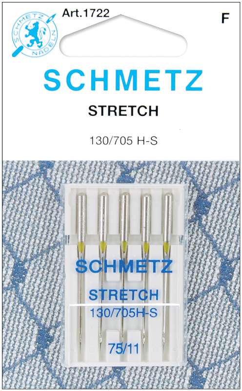 Stretch Machine Needles Size 11/75 5/Pkg