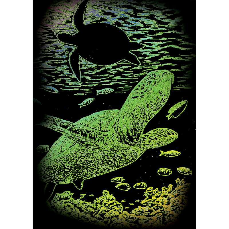 Rainbow Foil Engraving Art Mini Kit 5