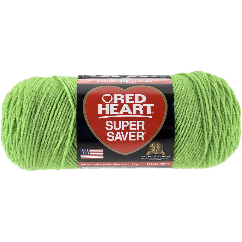 Red Heart Super Saver Yarn Spring Green