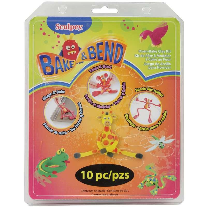 Sculpey Oven-Bake Clay Kit Bake & Bend