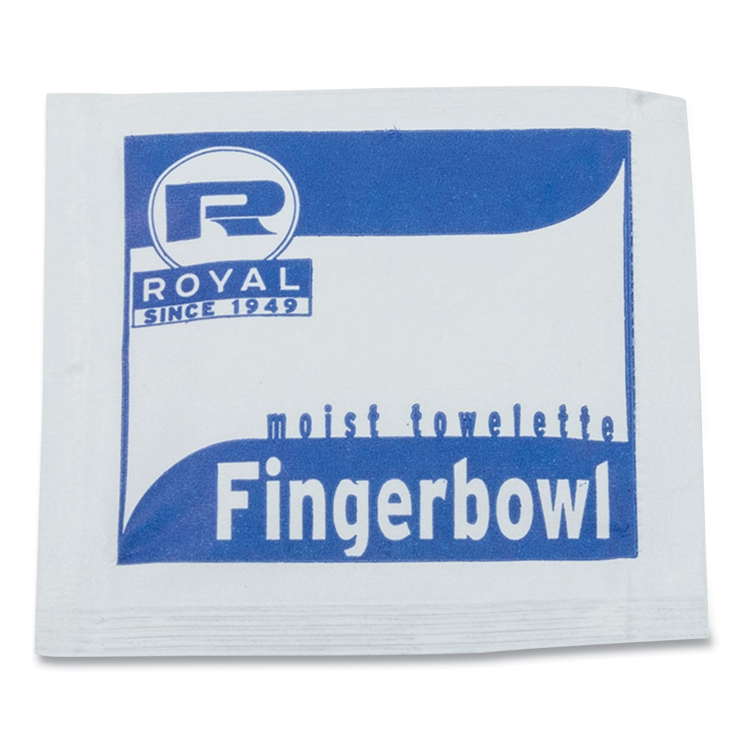 Royal Paper Moist Towelettes, Lemon Scented, Individually Wrapped, 1000/Carton