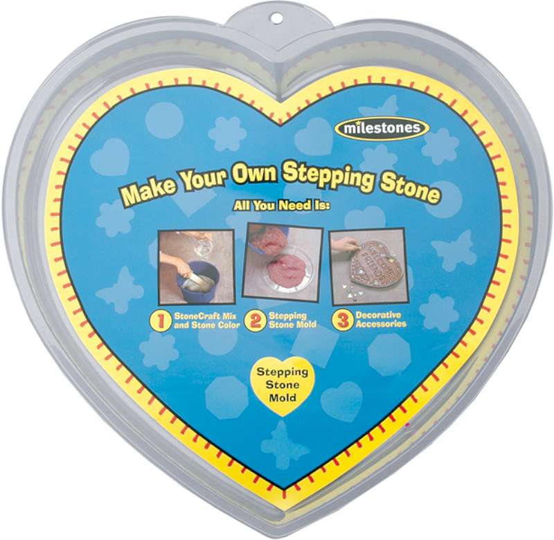 Stepping Stone Mold Heart 12