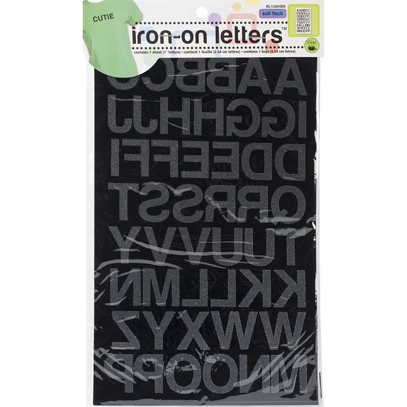 Iron-On Letters 1