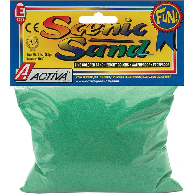 Scenic Sand 1lb Forest Green