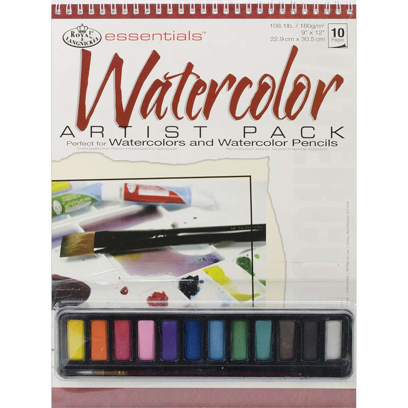 Essentials Artist Pack Watercolor