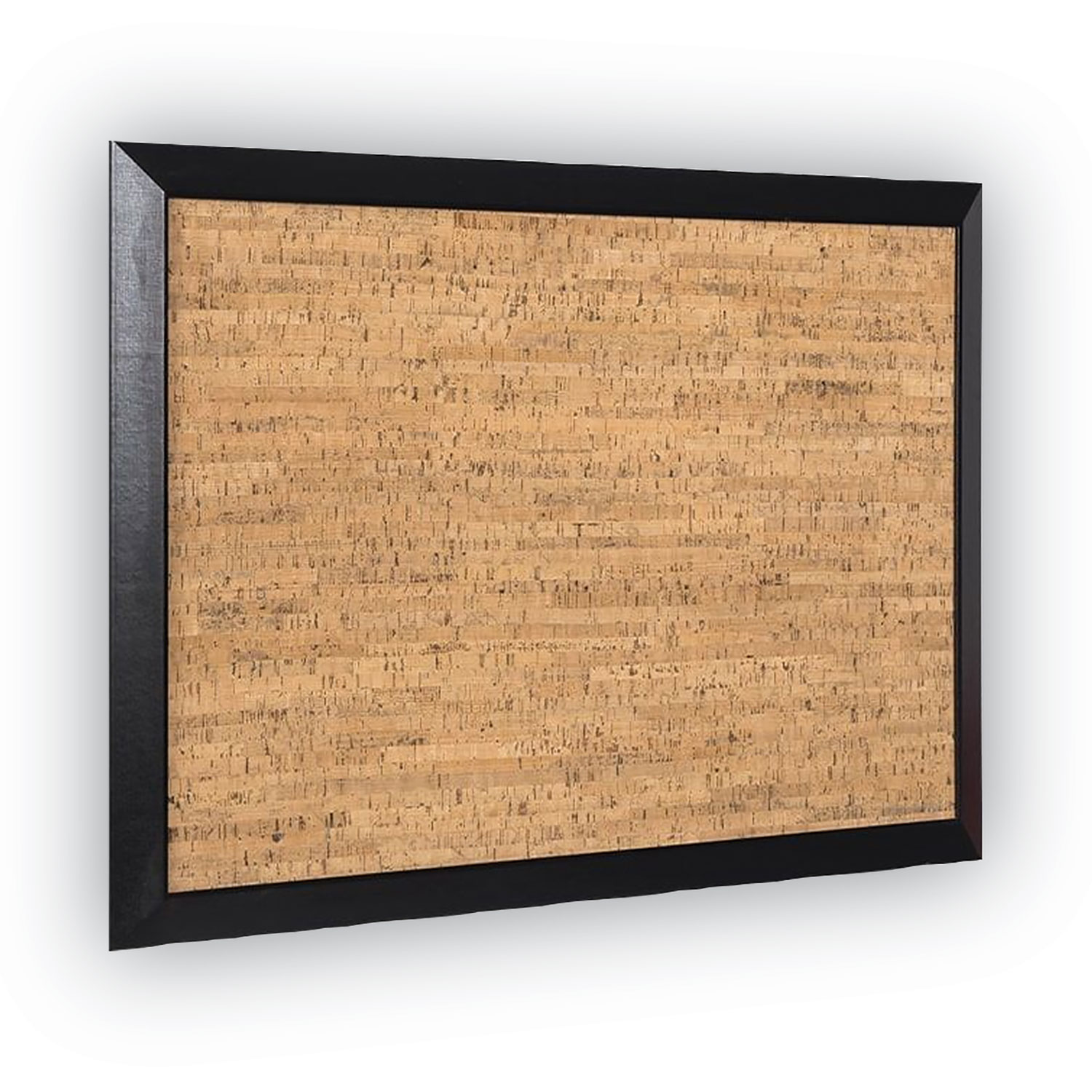 MasterVision® Natural Cork Bulletin Board, 36x24, Cork/Black