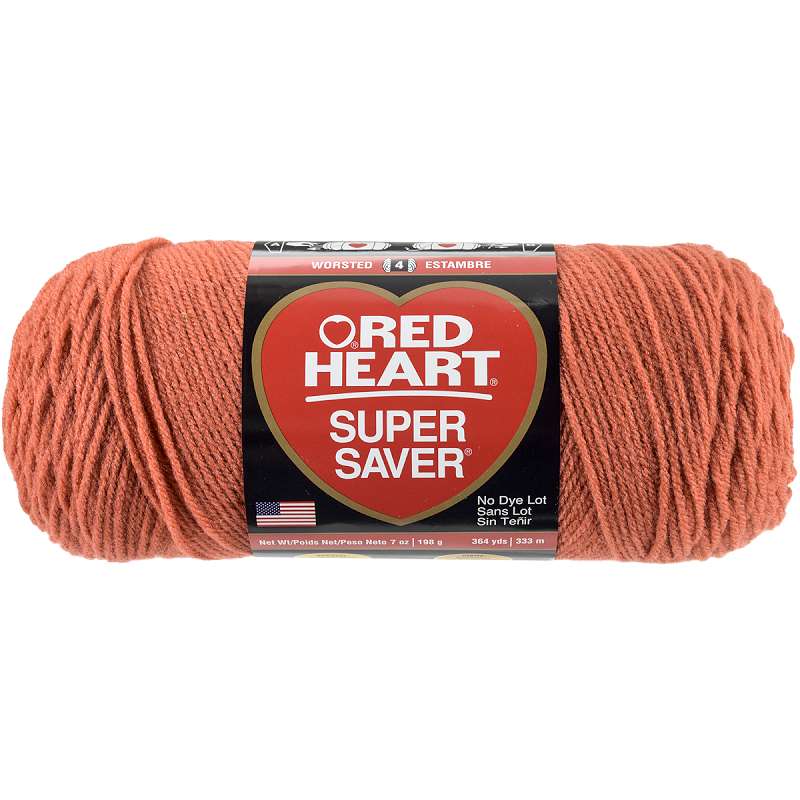 Red Heart Super Saver Yarn Coral