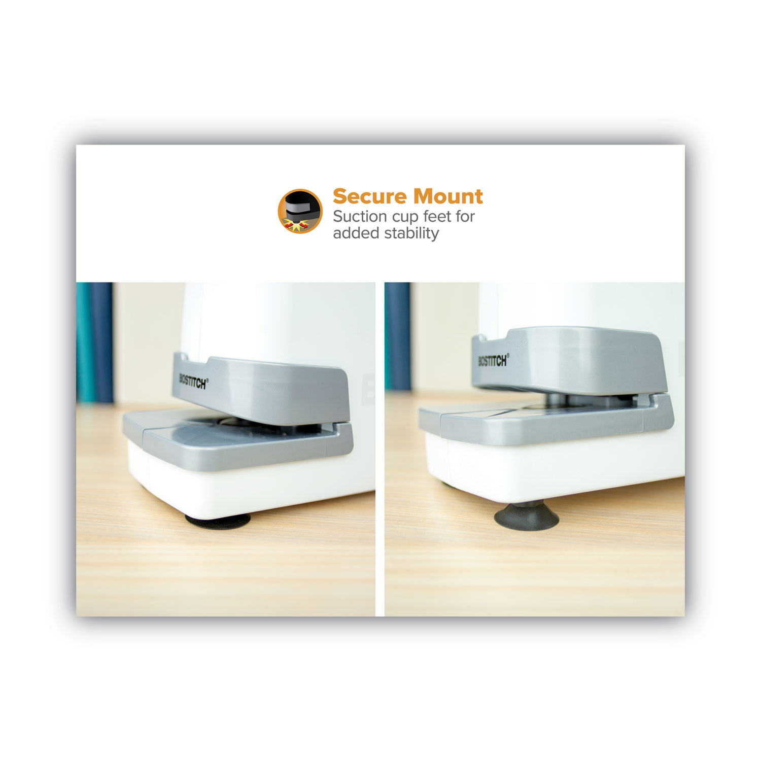 Bostitch® Impulse 25 Electric Stapler, 25-Sheet Capacity, White