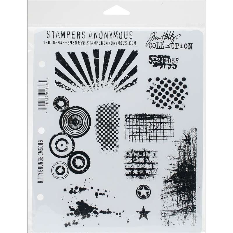 Tim Holtz Cling Stamps 7