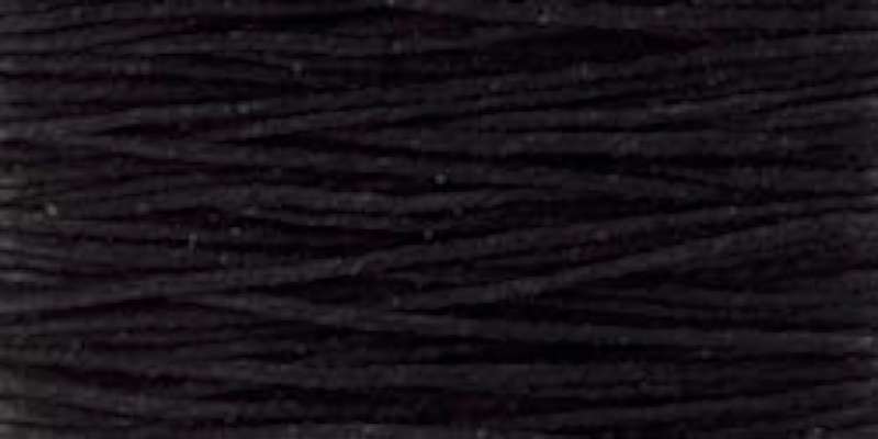 Waxed Thread 25yd Black