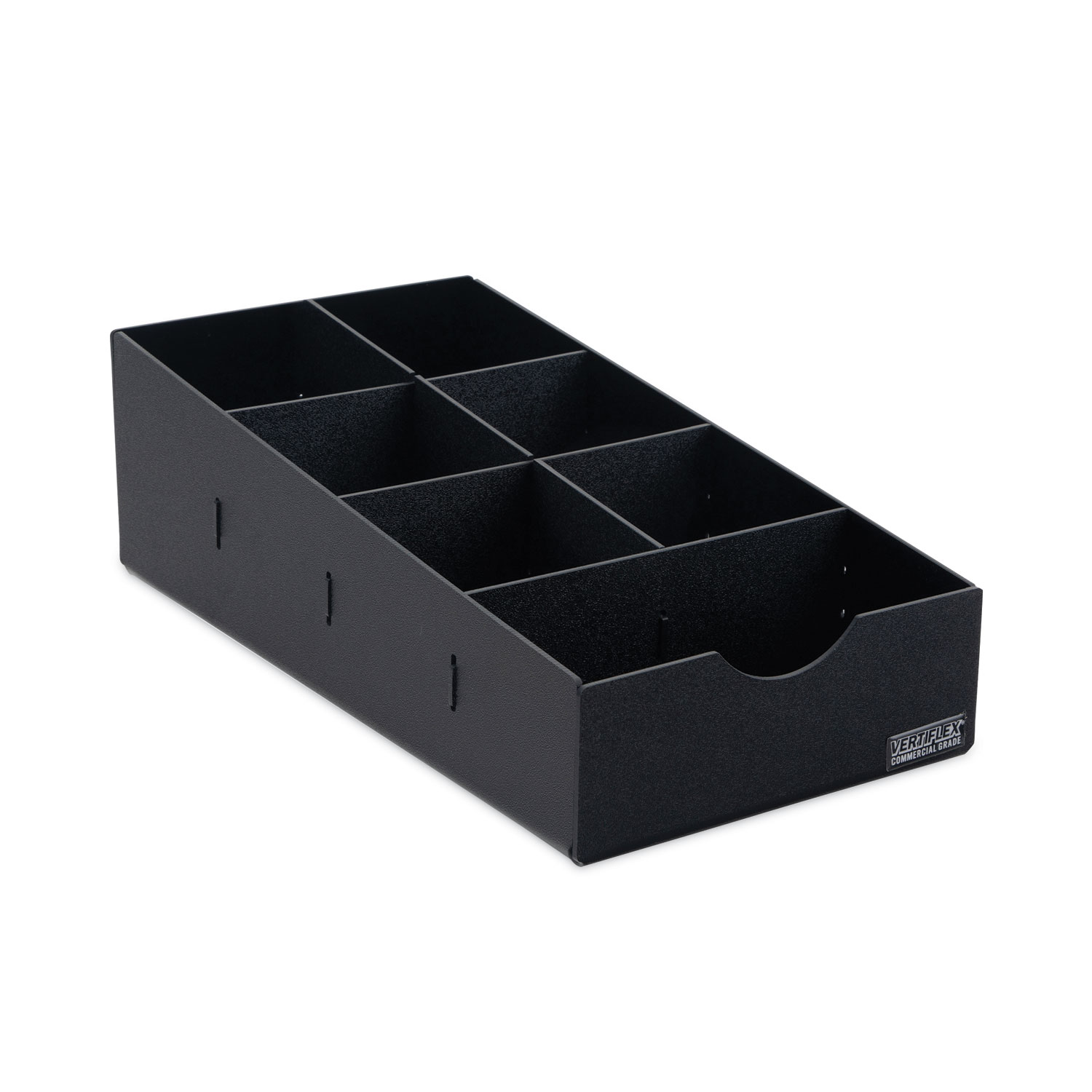 Vertiflex® Condiment Caddy, 8 3/4w x 16d x 5 1/4h, Black
