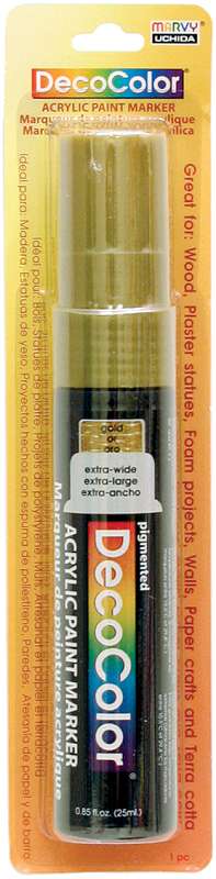 DecoColor Jumbo Acrylic Paint Marker Gold