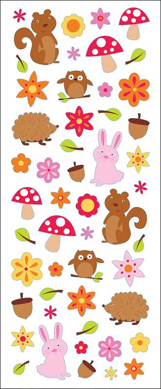 Sticko Stickers Woodland Animals