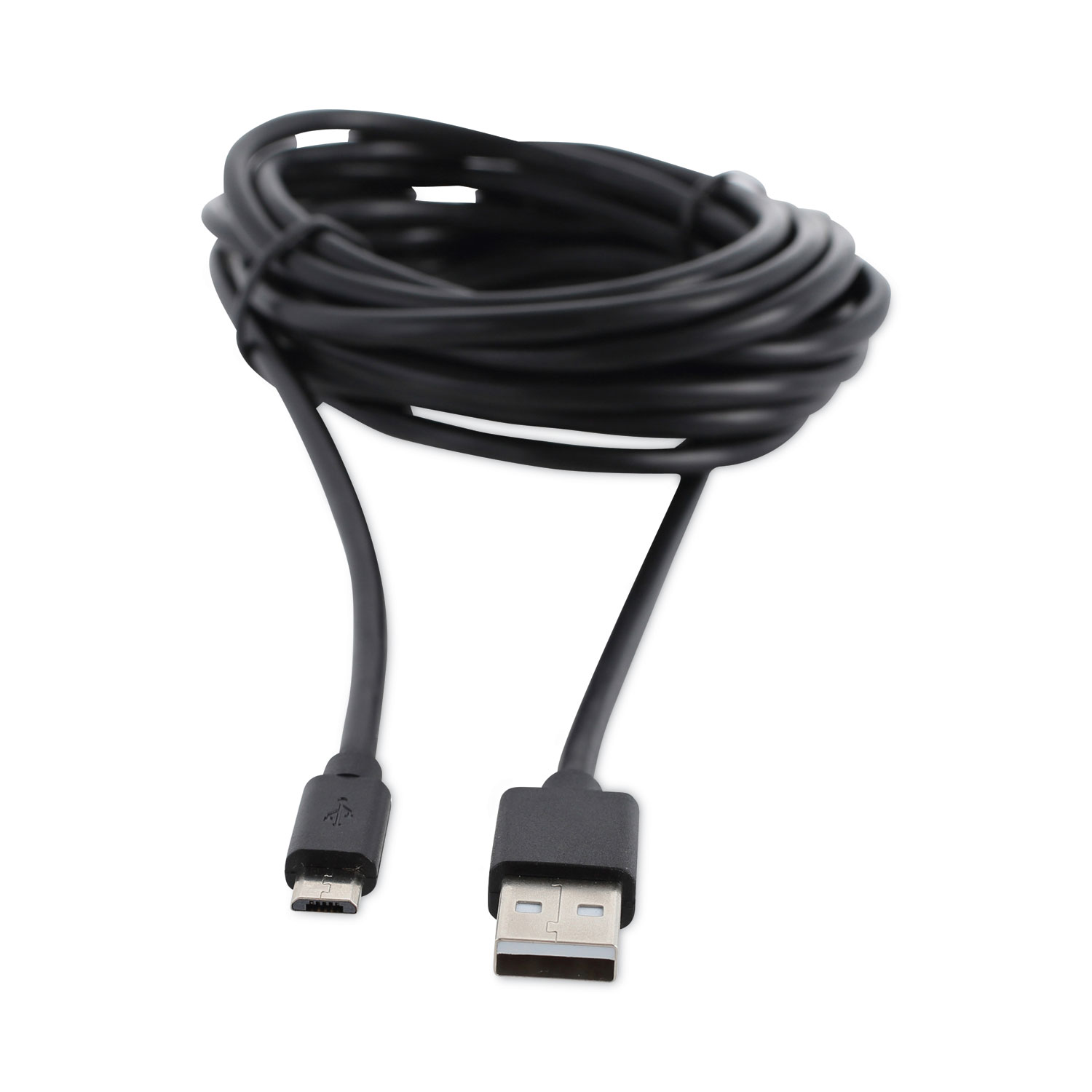 Innovera® USB to Micro USB Cable, 10 ft, Black