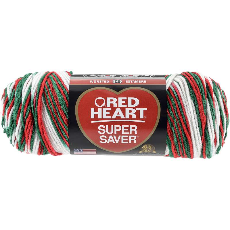 Red Heart Super Saver Yarn Mistletoe