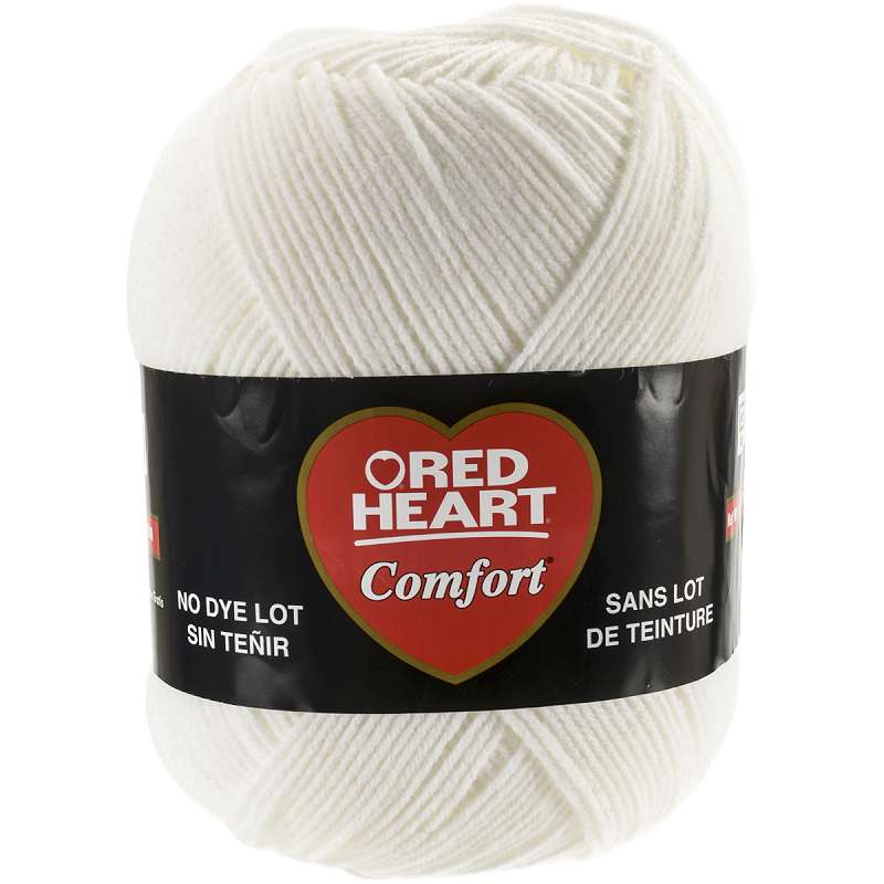 Red Heart Comfort Yarn White