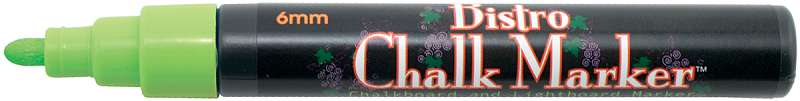 Bistro Chalk Marker 6mm Bullet Tip Fluorescent Green
