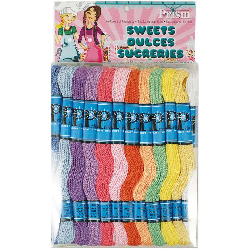 Prism Craft Thread Pack 8.7yd 36/Pkg Sweets