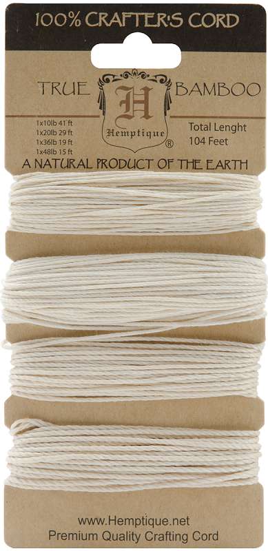 Bamboo Cord 104' Natural