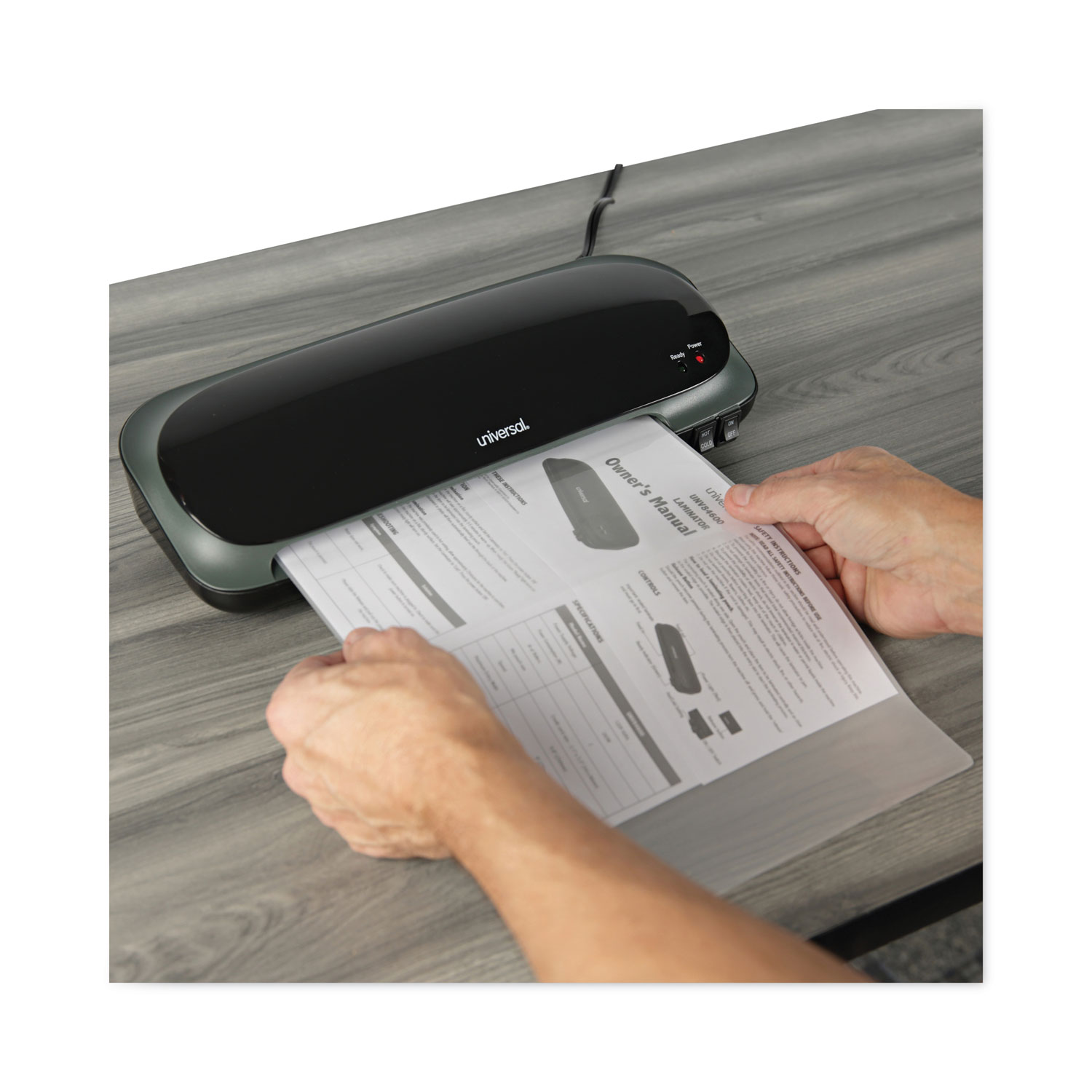 Universal® Desktop Laminator Wide, 5 mil Max Thickness