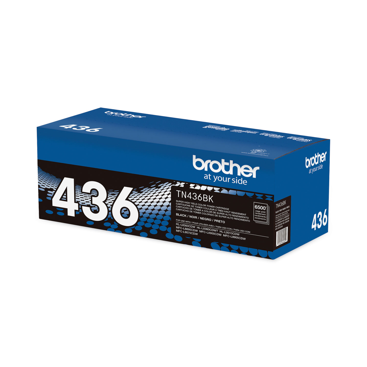 Brother TN436BK Super High-Yield Toner, Black