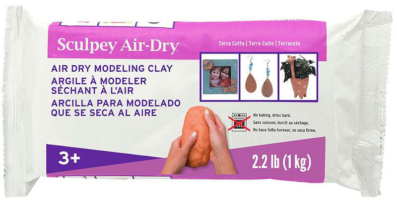Model Air Clay 2.2lb Terra Cotta