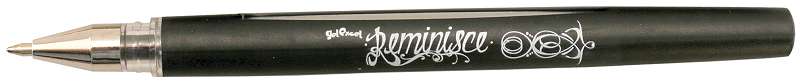 Reminisce Gel Pen Open Stock Black