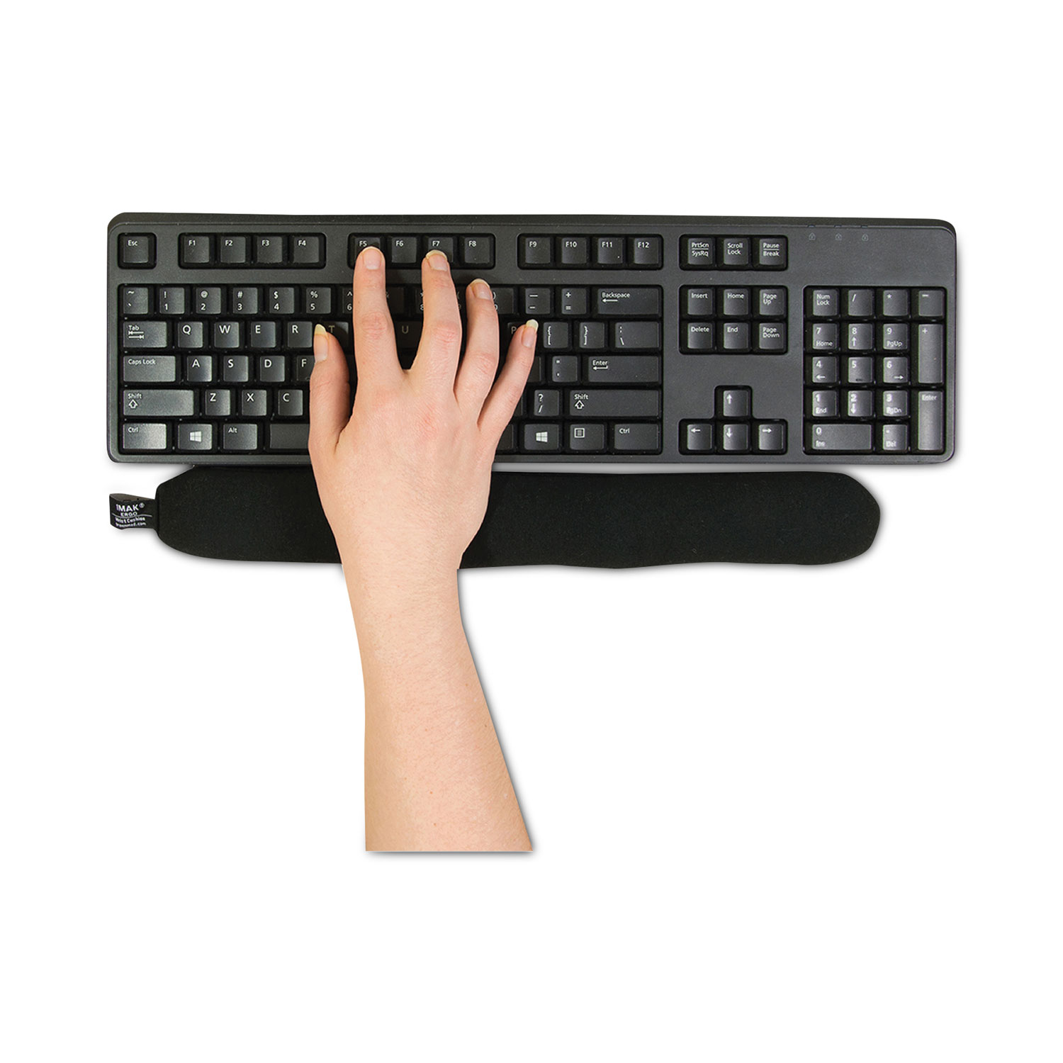 IMAK® Keyboard Wrist Cushion, Black