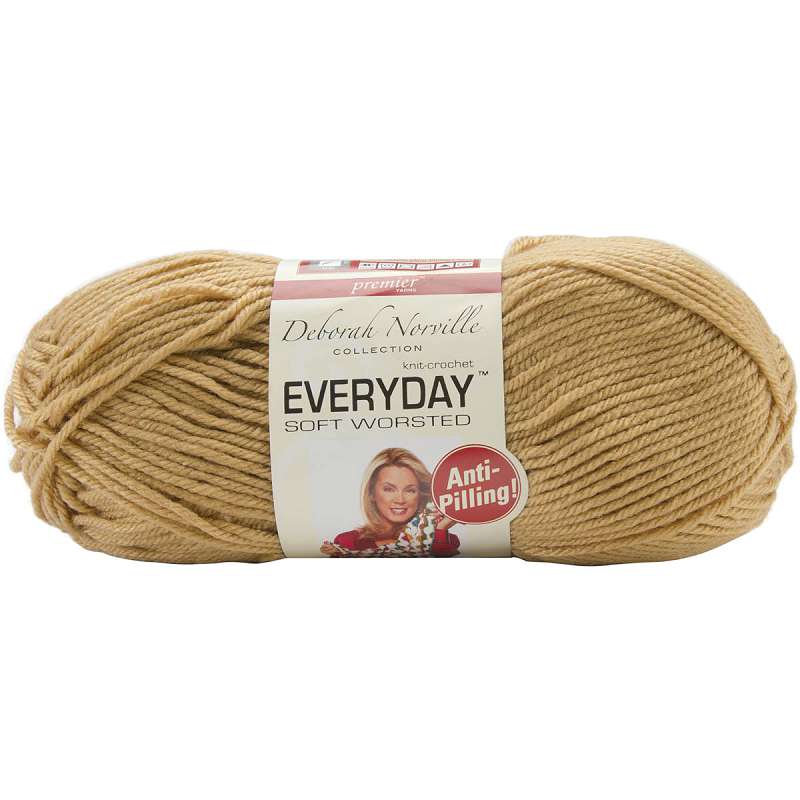 Deborah Norville Collection Everyday Solid Yarn Caramel