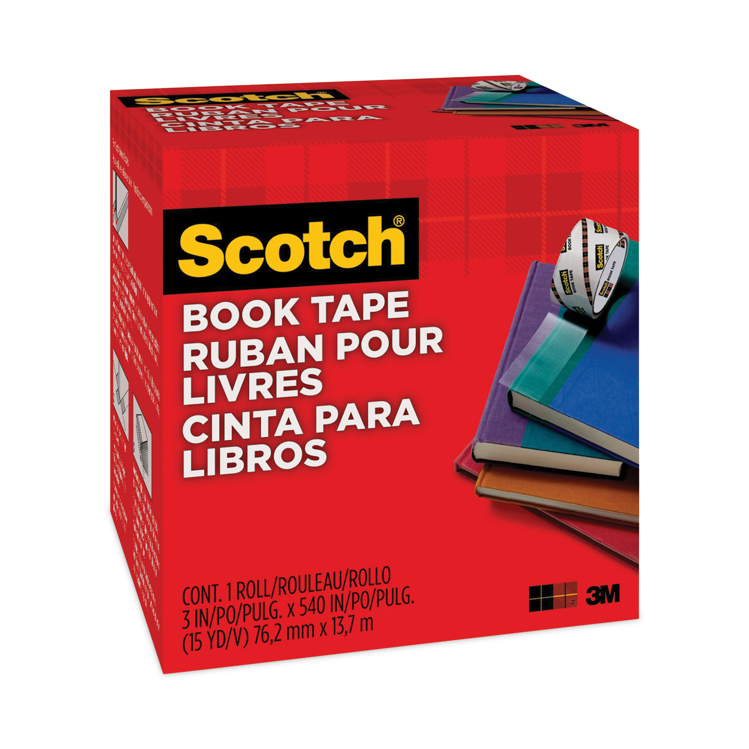 Scotch Book Tape Boxed 3