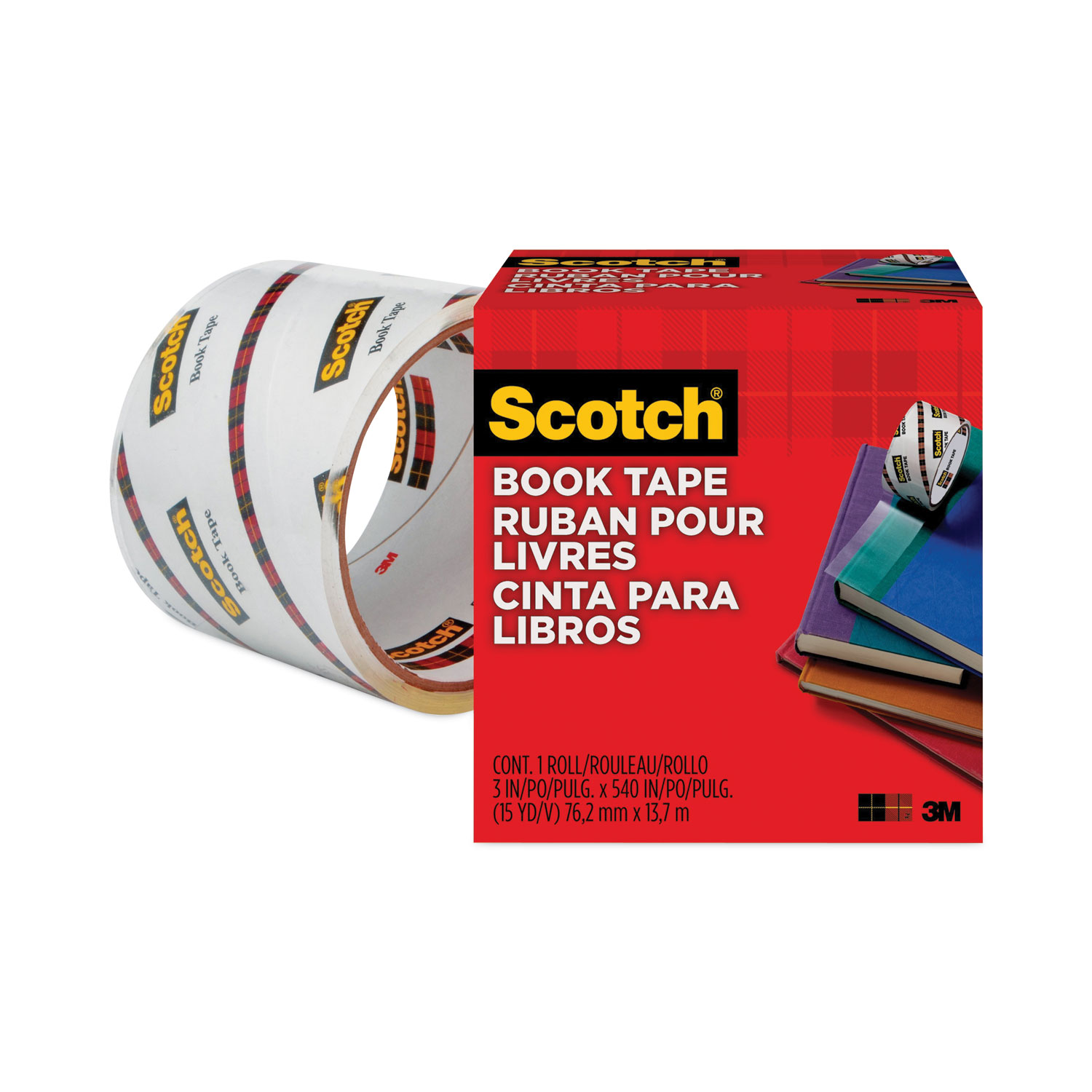 Scotch Book Tape Boxed 3