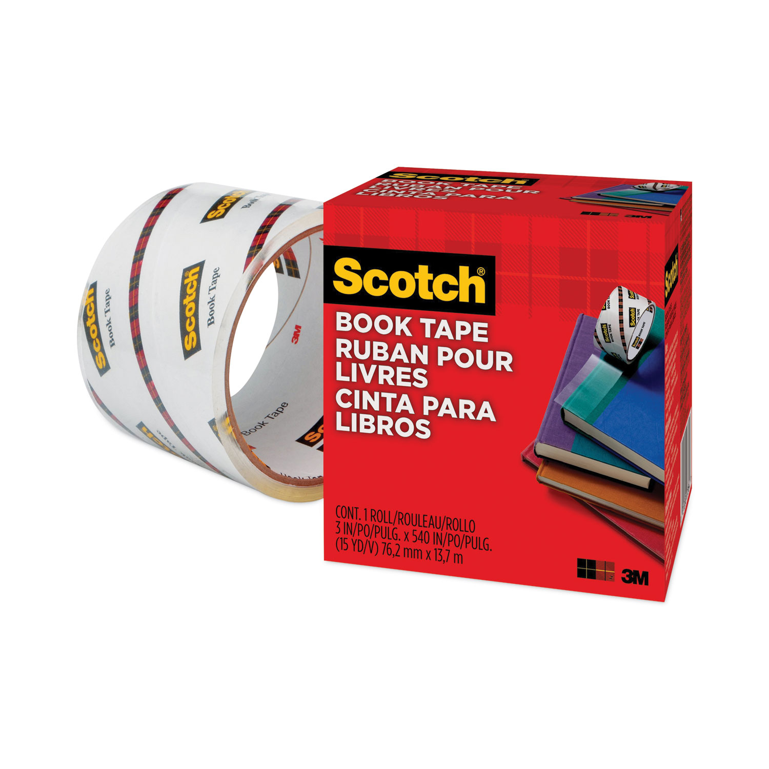 Scotch Book Tape Boxed 3