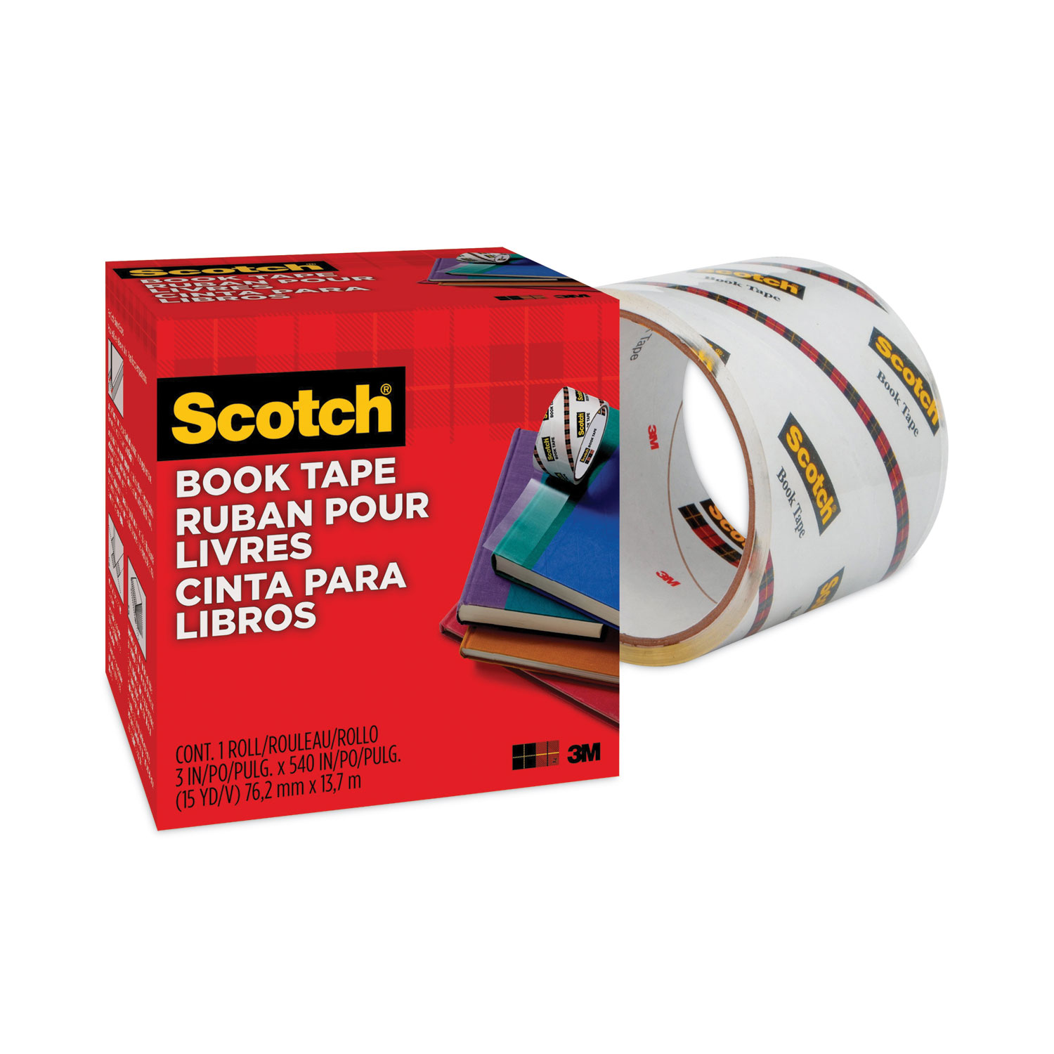 Scotch Book Tape Boxed 3