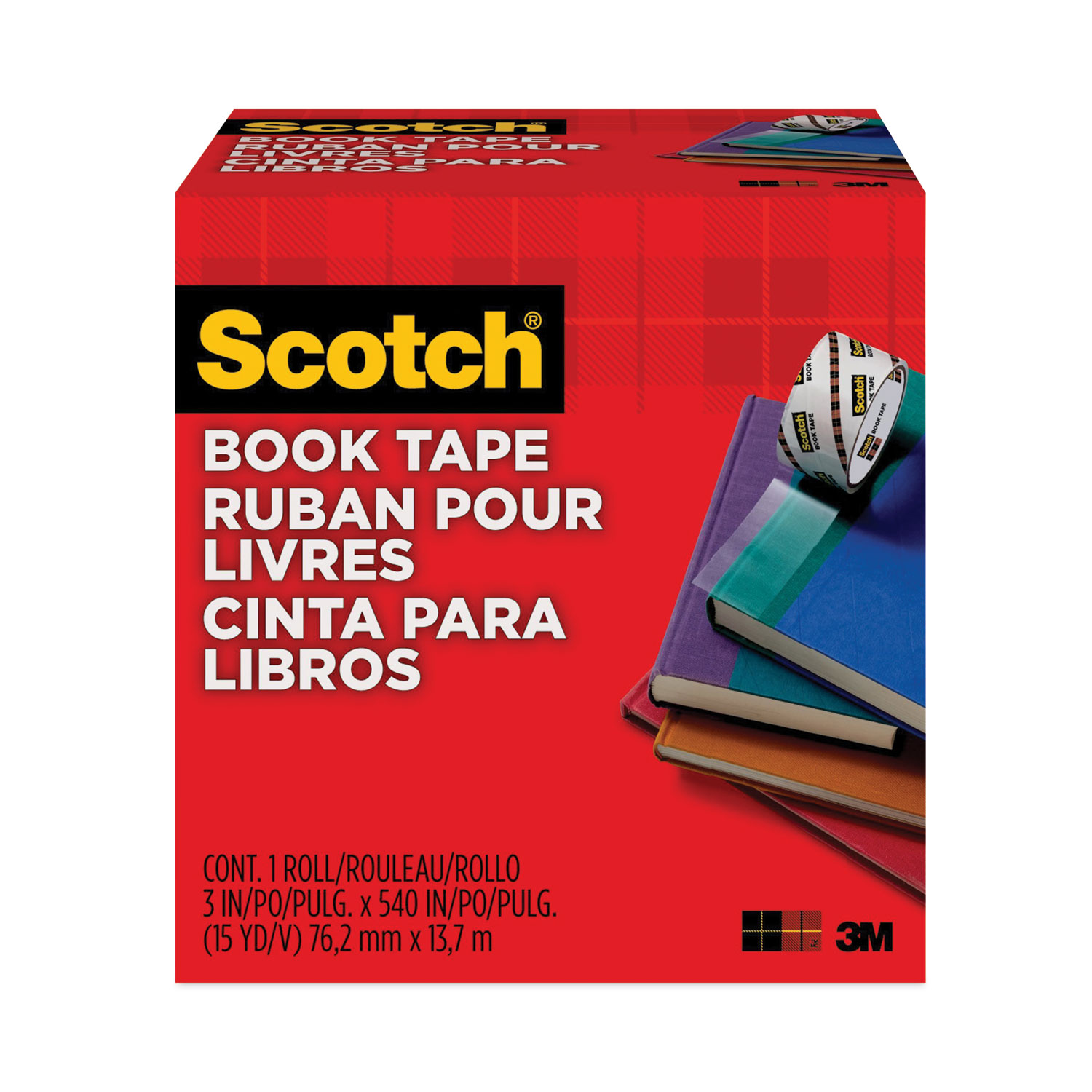 Scotch Book Tape Boxed 3