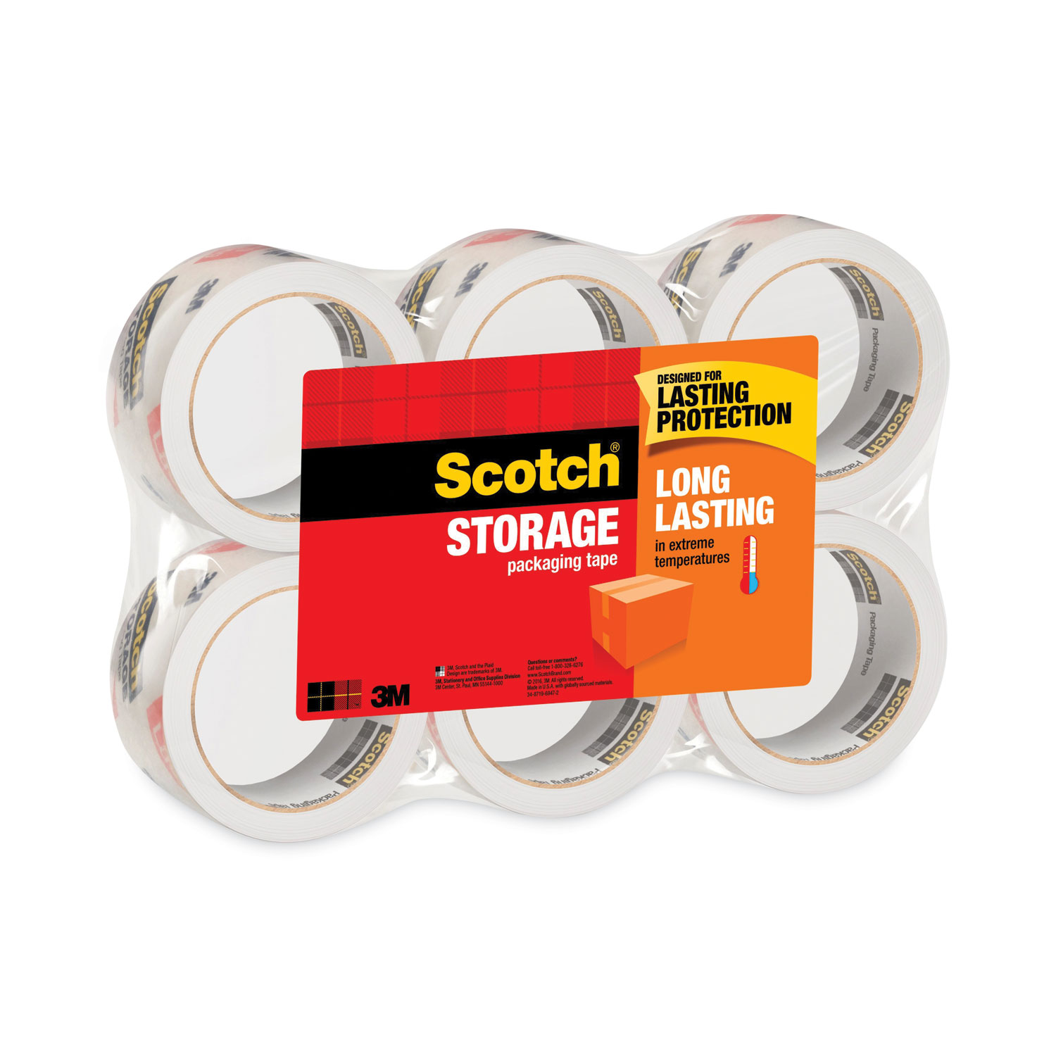 Scotch® Moving & Storage Tape, 1.88