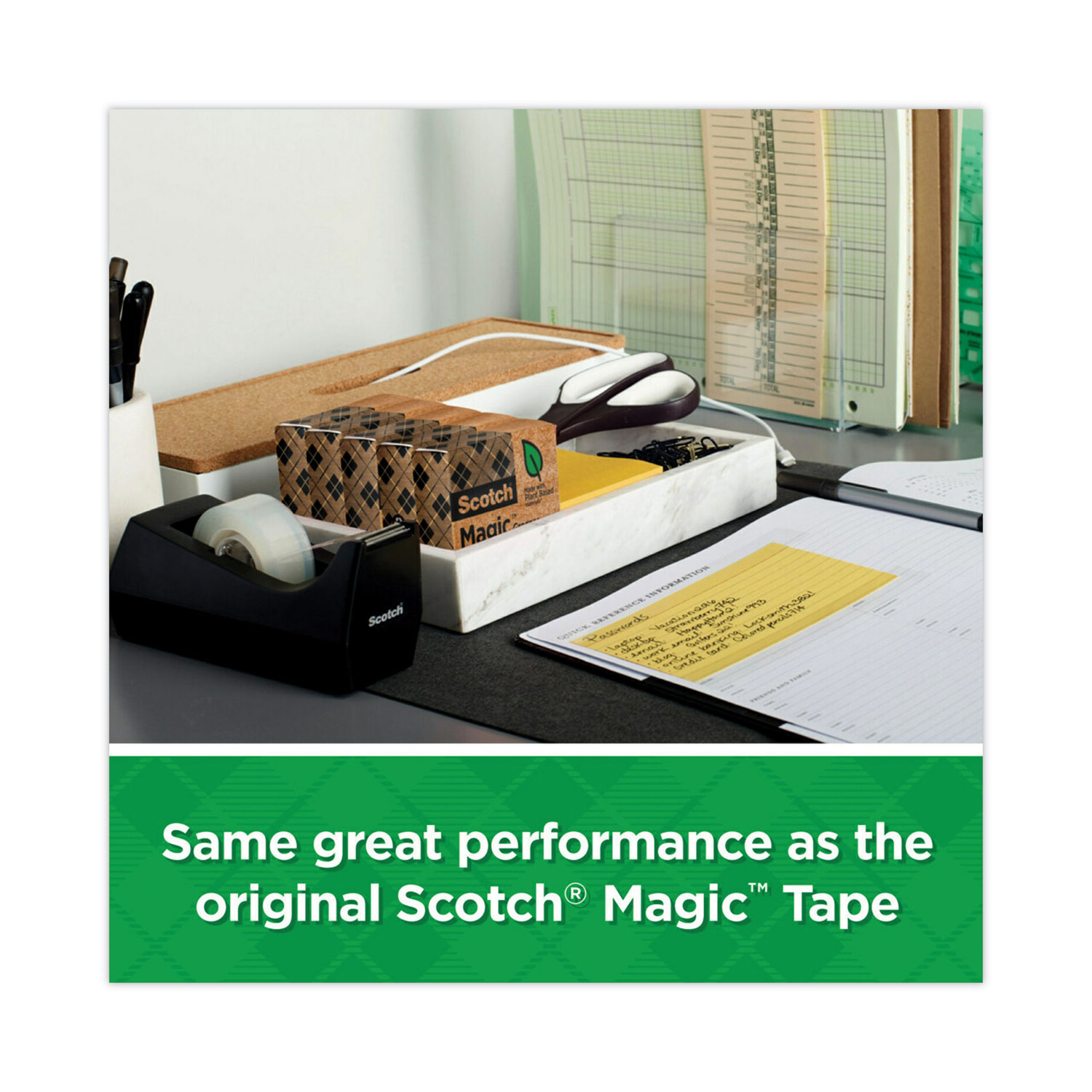Scotch® Magic Greener Tape, 3/4