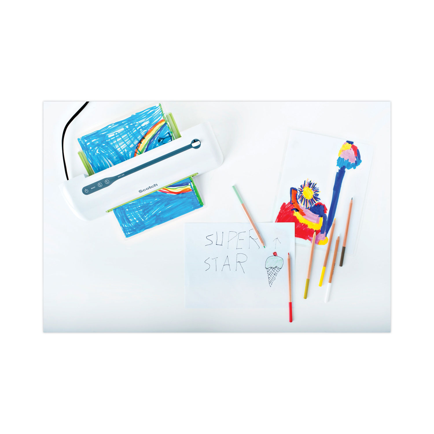 Self-Sealing Laminating Pouches, 9.5 mil, 2.81