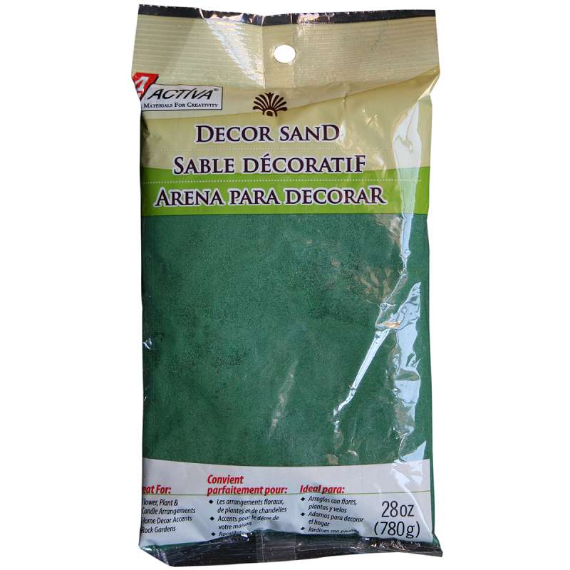 Decor Sand 28oz Forest Green